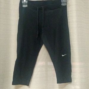 Women's black nike joggers